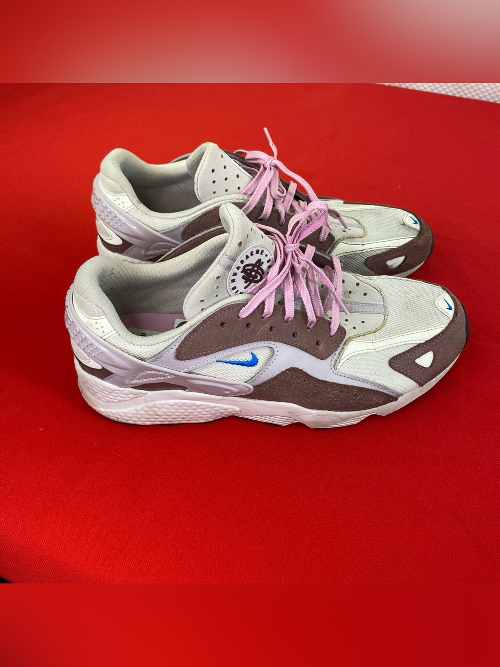 Nike Women's Neutral Beige, Mauve & Pink Athletic Sneakers